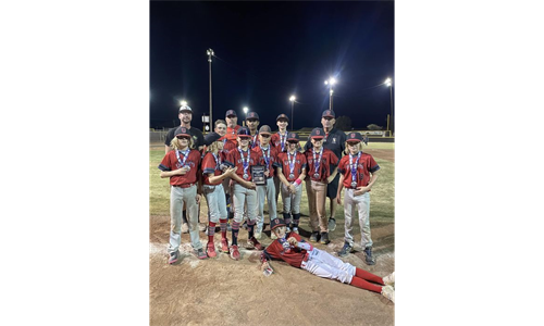 12u take 2nd in Chico